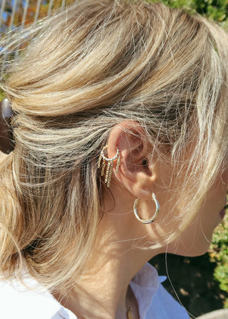 Ear Cuff with Chains