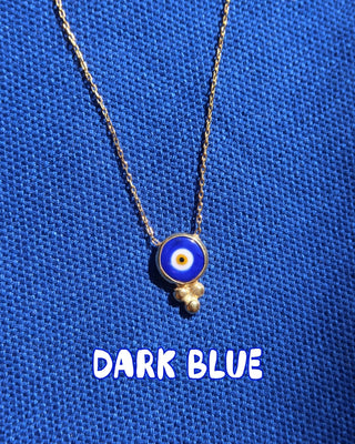 Mati Murano Glass Trefoil Necklace | 18k Gold-Plated Sterling Silver 925