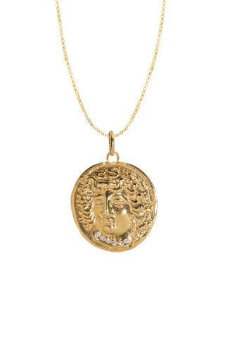 Medusa Medallion Necklace