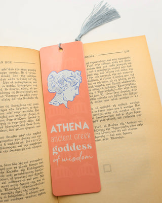 Athena Goddess of Wisdom Bookmark