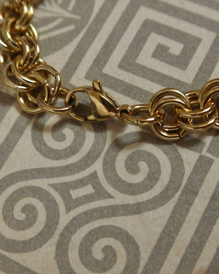 Athena's Owl of Widsom Chain Bracelet