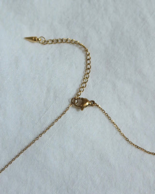 Black Freshwater Pearl Cross Necklace