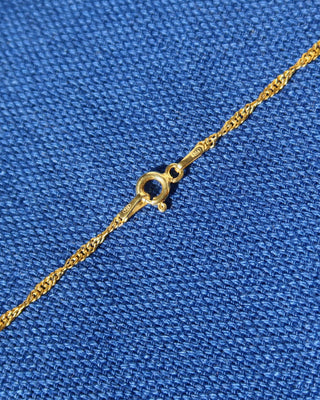 Demeter necklace Singapore twisted chain spring ring clasp closure