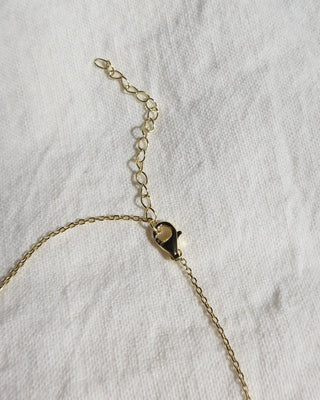 gold-plated sterling silver 925 necklace chain with lobster claw clasp and extender