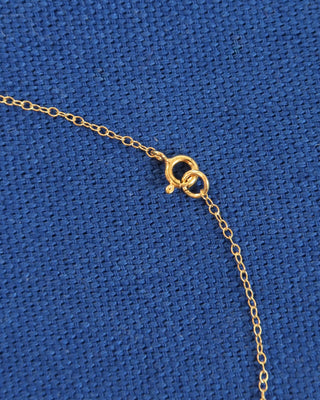 gold-plated spring ring clasp on necklace chain