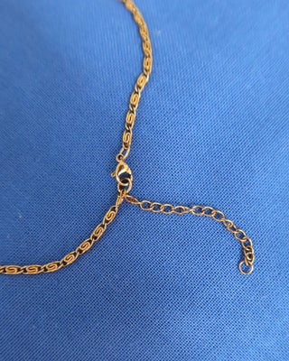 Sun Coin Pendant Necklace (Long)