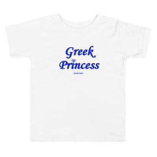 Toddler Greek Princess Graphic Print T-Shirt